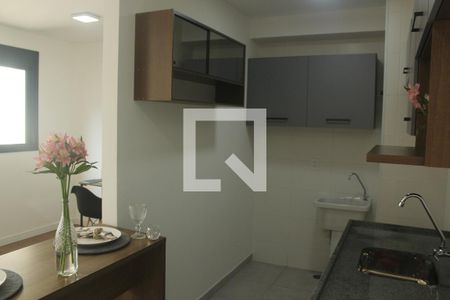 Sala/Cozinha de apartamento à venda com 1 quarto, 33m² em Jurubatuba, São Paulo