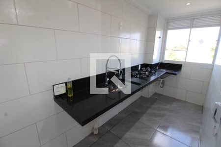 Cozinha de apartamento para alugar com 2 quartos, 41m² em Jardim Imperador (zona Leste), São Paulo