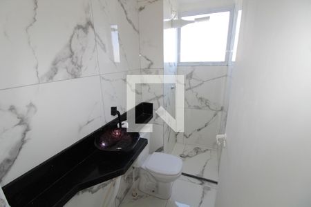 Banheiro de apartamento para alugar com 2 quartos, 41m² em Jardim Imperador (zona Leste), São Paulo