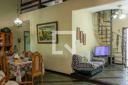 Sala de casa de condomínio para alugar com 3 quartos, 403m² em Itanhangá, Rio de Janeiro