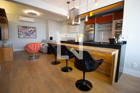 Sala de Jantar de apartamento à venda com 2 quartos, 68m² em Pinheiros, São Paulo