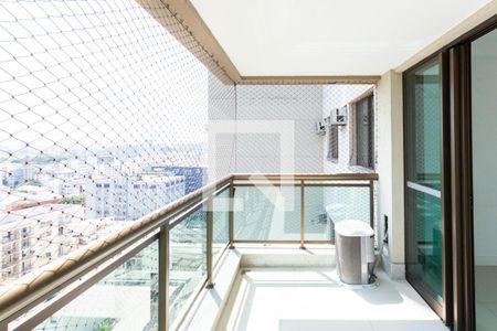 Varanda da Sala de apartamento à venda com 2 quartos, 75m² em Rio Comprido, Rio de Janeiro