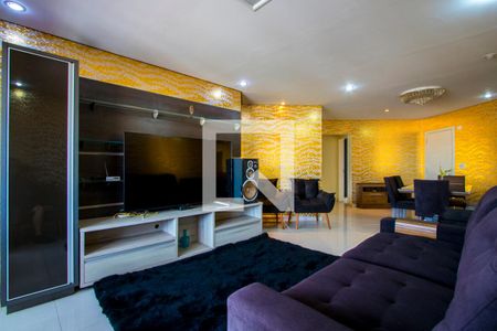 Sala de apartamento à venda com 3 quartos, 132m² em Vila Assunção, Santo André