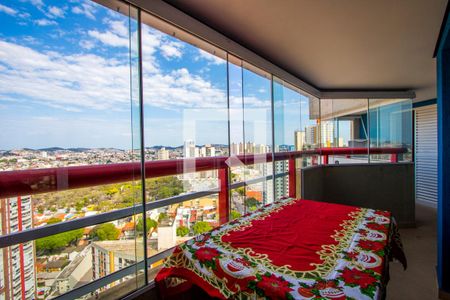 Varanda de apartamento à venda com 3 quartos, 132m² em Vila Assunção, Santo André