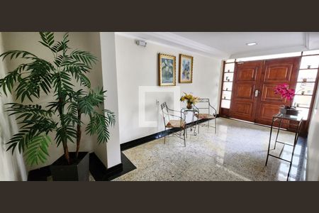 Hall de entrada de apartamento para alugar com 2 quartos, 68m² em Aparecida, Santos