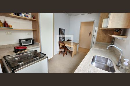 Cozinha de apartamento para alugar com 2 quartos, 68m² em Aparecida, Santos