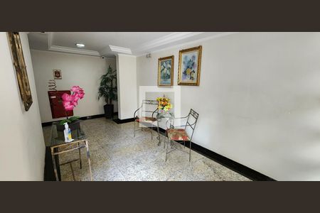 Hall de entrada de apartamento para alugar com 2 quartos, 68m² em Aparecida, Santos