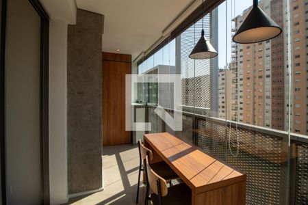 Apartamento à venda com 40m², 1 quarto e 1 vagaVaranda