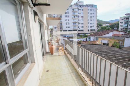 Varanda da Sala de apartamento à venda com 3 quartos, 87m² em Pechincha, Rio de Janeiro