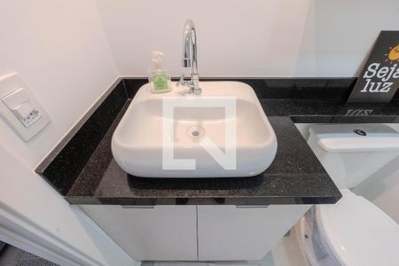 Studio para alugar com 27m², 1 quarto e sem vaga Studio para alugar com 27m², 1 quarto e sem vagaBanheiro