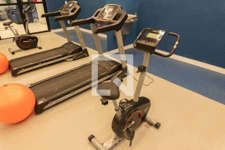 Studio para alugar com 27m², 1 quarto e sem vaga Studio para alugar com 27m², 1 quarto e sem vagaÁrea comum - Academia