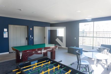 Studio para alugar com 27m², 1 quarto e sem vaga Studio para alugar com 27m², 1 quarto e sem vagaSalão de jogos