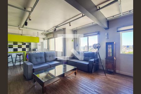 Sala de apartamento à venda com 1 quarto, 66m² em Vila Ipiranga, Porto Alegre