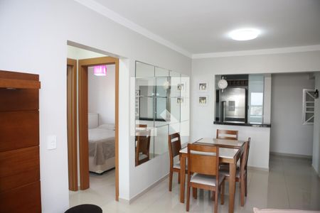 Sala de apartamento para alugar com 2 quartos, 70m² em Boqueirão, Praia Grande