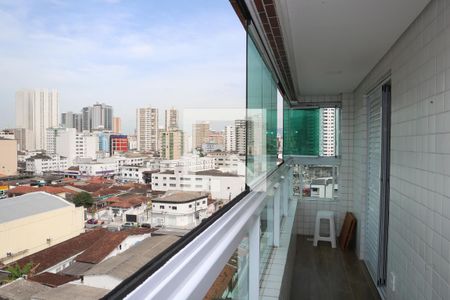 Varanda de apartamento para alugar com 2 quartos, 70m² em Boqueirão, Praia Grande