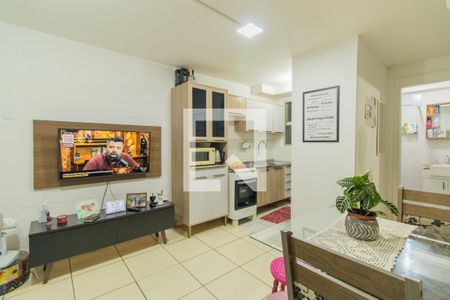 Sala de apartamento à venda com 2 quartos, 40m² em Aberta dos Morros, Porto Alegre