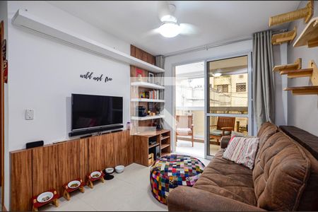 Sala de apartamento para alugar com 2 quartos, 62m² em Icaraí, Niterói