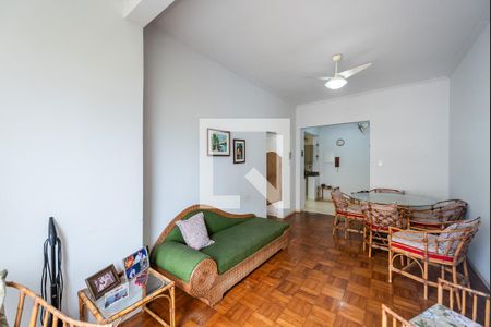 Sala de apartamento para alugar com 2 quartos, 76m² em Aparecida, Santos