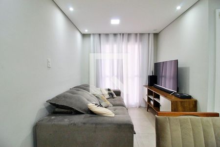 Sala de apartamento à venda com 2 quartos, 46m² em Parque João Ramalho, Santo André