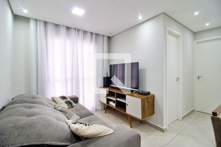Sala de apartamento à venda com 2 quartos, 46m² em Parque João Ramalho, Santo André