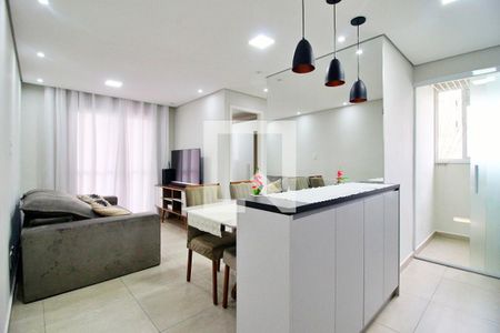 Sala de apartamento à venda com 2 quartos, 46m² em Parque João Ramalho, Santo André