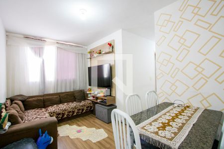 Sala de apartamento à venda com 2 quartos, 51m² em Vila Homero Thon, Santo André