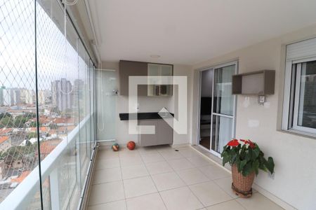 Varanda de apartamento à venda com 3 quartos, 89m² em Tatuapé, São Paulo