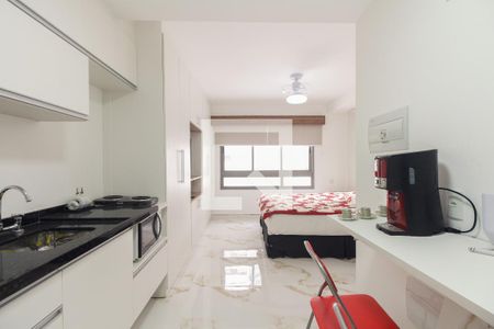 Studio para alugar com 26m², 1 quarto e sem vaga Studio para alugar com 26m², 1 quarto e sem vagaStudio/Cozinha