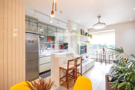 Sala de apartamento para alugar com 2 quartos, 62m² em Centro, Osasco