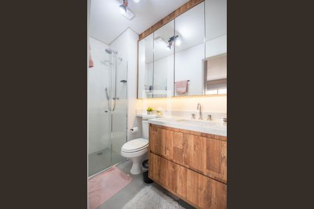 Apartamento para alugar com 62m², 2 quartos e 1 vaga Apartamento para alugar com 62m², 2 quartos e 1 vagaBanheiro da Suíte