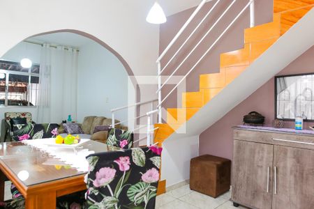 Sala de casa à venda com 3 quartos, 160m² em Jardim Utinga, Santo André