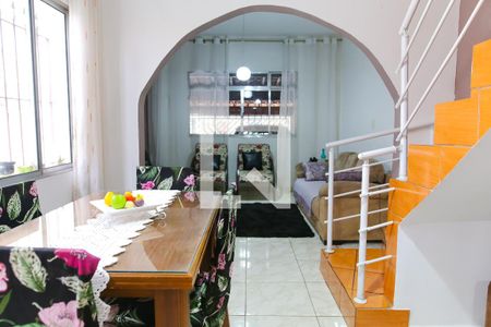 Sala de casa à venda com 3 quartos, 160m² em Jardim Utinga, Santo André