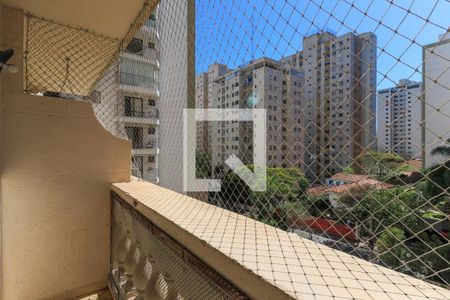 Varanda da Sala de apartamento à venda com 4 quartos, 145m² em Brooklin Paulista, São Paulo