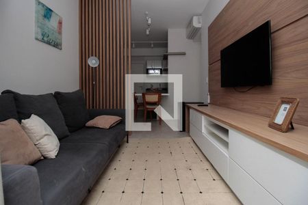Sala de apartamento para alugar com 1 quarto, 44m² em Pinheiros, São Paulo
