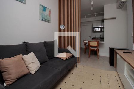 Sala de apartamento para alugar com 1 quarto, 44m² em Pinheiros, São Paulo
