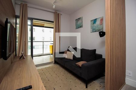 Sala de apartamento para alugar com 1 quarto, 44m² em Pinheiros, São Paulo