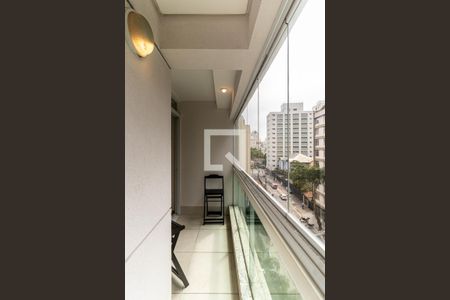 Varanda de apartamento à venda com 2 quartos, 64m² em Consolação, São Paulo