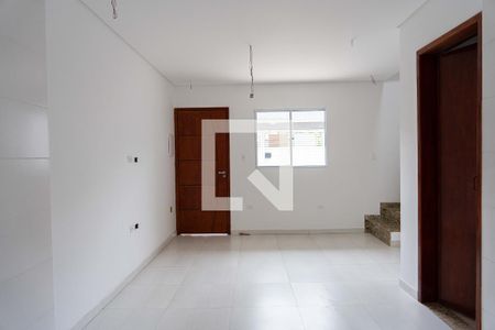 Sala de casa à venda com 2 quartos, 75m² em Vila Curuca, Santo André