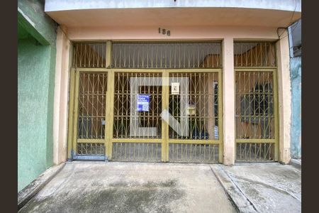 Casa para alugar com 50m², 1 quarto e sem vagaFachada  + Placa 