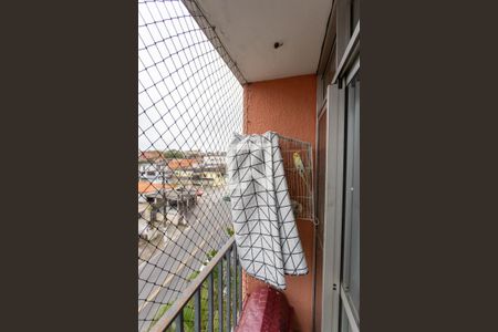 Varanda da Sala de apartamento para alugar com 2 quartos, 68m² em Taboão, Diadema