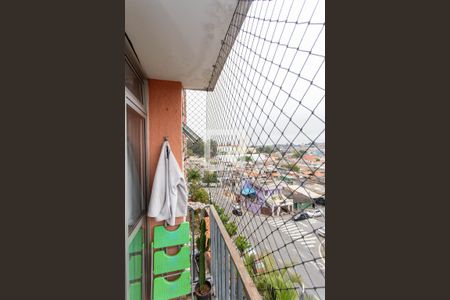 Varanda da Sala de apartamento para alugar com 2 quartos, 68m² em Taboão, Diadema