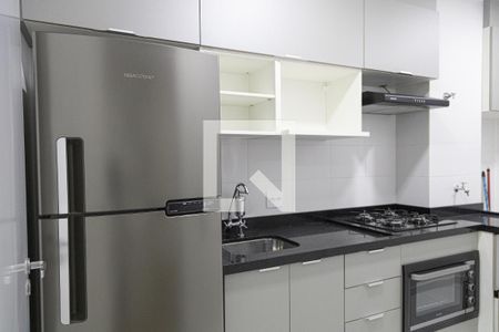 Cozinha de kitnet/studio para alugar com 1 quarto, 27m² em Brás, São Paulo