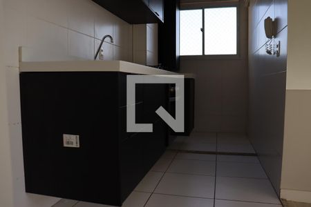 Cozinha de apartamento para alugar com 2 quartos, 41m² em Jardim Taboao, São Paulo