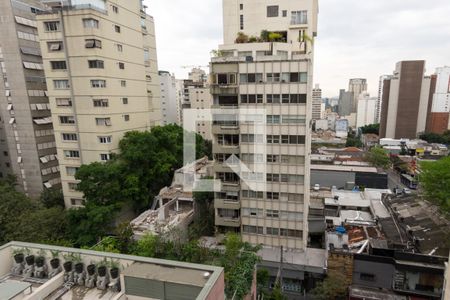 Vista de kitnet/studio à venda com 1 quarto, 32m² em Cerqueira César, São Paulo