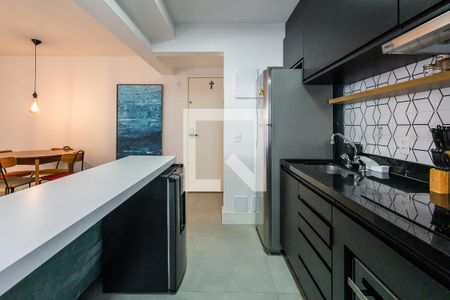 Apartamento à venda com 57m², 1 quarto e 1 vagaCozinha