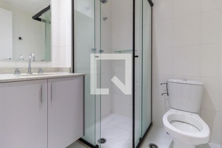 Studio para alugar com 23m², 1 quarto e sem vaga Studio para alugar com 23m², 1 quarto e sem vagaBanheiro