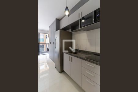 Studio para alugar com 23m², 1 quarto e sem vaga Studio para alugar com 23m², 1 quarto e sem vagaStudio - Cozinha