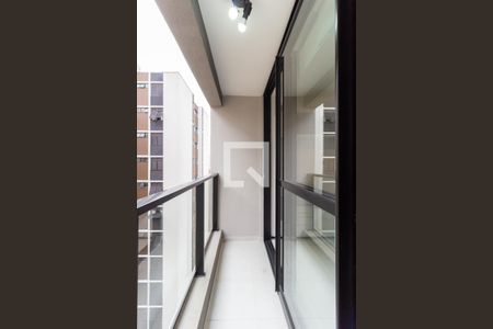 Studio para alugar com 23m², 1 quarto e sem vaga Studio para alugar com 23m², 1 quarto e sem vagaVaranda Studio