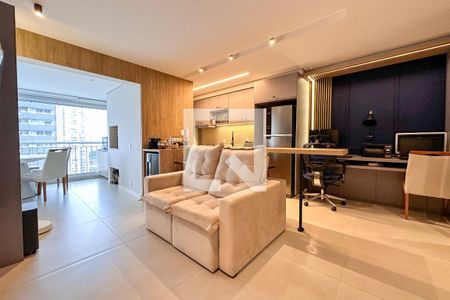 Sala de apartamento à venda com 2 quartos, 69m² em Parque Industrial Tomas Edson, São Paulo