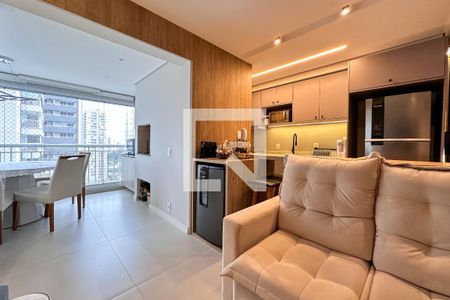 Sala de apartamento à venda com 2 quartos, 69m² em Parque Industrial Tomas Edson, São Paulo